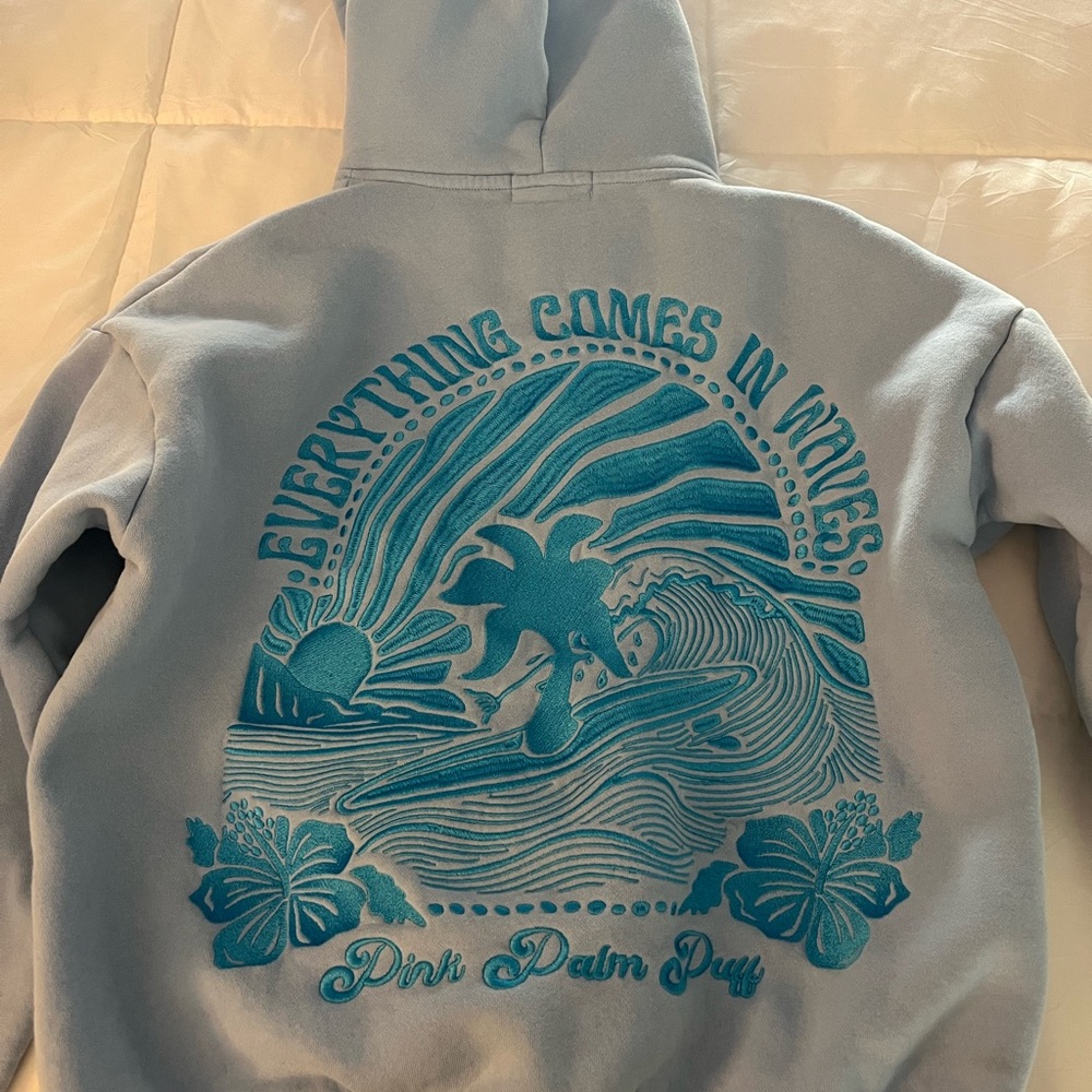Blue Graphic Hoodie - Picture 3 of 3